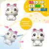 24 Pack Squishy Toys, Kawaii Squishys Slow Rising Animals, Soft Squeeze Stress Relief Toy, Goodie Bag Stuffer Birthday Xmas Party Favors Gifts Treasure Chest Classroom Prizes view 3