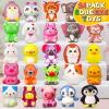 24 Pack Squishy Toys, Kawaii Squishys Slow Rising Animals, Soft Squeeze Stress Relief Toy, Goodie Bag Stuffer Birthday Xmas Party Favors Gifts Treasure Chest Classroom Prizes view 4
