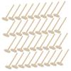 BRIGHTFUFU 36Pcs Wooden Mallet Hammer Fun Mini Wooden Hammers for Play Educational Knocking Tool for Parent Interaction Birthday Present for Boys view 1