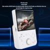 CHEOTIME Retro Handheld Game Console, 3.5 Inch Screen Portable Pocket Game Console Mini Retro Video Console for Entertainment (White) view 3