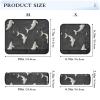 3D Ukiyoe Whale Cream Black 2 pcs Shoulder Strap Padding, Release Stress to Your Neck and Shoulders, car seat Belt Covers for Airplane Airplane SUV 10x7.7 in Protector para view 3