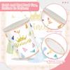 120PCS Princess Birthday Party Supplies Princess Themed Birthday Party Decorations for Baby Girls Babyshower Sweet Fairytale Tableware Set Dessert Plates Napkins Cups Set for 20 Guests view 4