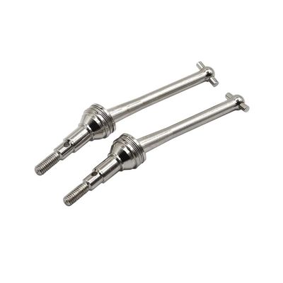 16207 16208 16209 16210 H16 14209 14210 2pcs Metal Drive Shaft CVD Driveshaft RC Car Upgrade Parts Accessories(Silver)