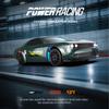 Aetheria RC Drift Car 1/43 Scale 4WD Full-Proportional Racing Car Radio Control High Speed Model with LED Lights, Mini Race Vehicle Ready to Go Without Gyro - Silver view 2