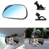 Baby Car Mirror for Rear Facing Infant for VW Gol 2008-2016, 360 Adjustable Shatterproof Convex Mirror with Suction Cup Clip Wide Angle View for Backseat Toddler,B view 2