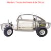 TOOMOD Stainless Steel Chassis and Roll Cage Combination for Tamiya Racing Buggy Sand Scorcher Upgrade Replacement view 3