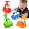 Baby Car Toys for One Year Old Boy Birthday Gift, Push and Go Cars for Toddlers 1-3 Newborn Infant 4pcs Vehicles Set for Kid 12-18 Months Toddler Toys First Birthday Gifts for 1-3 Year Old Boys Girls view 1