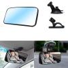 Baby Car Mirror for Rear Facing Infant for VW Fox 3-Door 2005-2011, 360 Adjustable Shatterproof Convex Mirror with Suction Cup Clip Wide Angle View for Backseat Toddler,C view 2