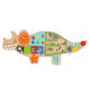 FIIOEOY Dinosaur Activity Wall Busy Board Panels, 11-in-1 Montessori Sensory Wall Panel for Kids, Toddler Learning Activity Center, Perfect for Playroom Daycare Nursery Classroom view 1