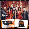 LaRandom 21 Pcs Cornhole Bean Bags for Halloween with Black Mesh Drawstring Bag 2 x 2 Inch Haunted House Ghosts Spiders Pumpkins Small Orange Black Beanbags for Toss Party Toy Halloween Throwing Games view 3