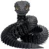 24 Inch 3D Printed Snake - Movable Articulated Snakes, Perfect 3D Printed Animals for Educational Toys! Must-Have Toys for Kids and Collectors, Home Office Executive Desk Decor (Black) view 1