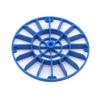 Blue Paddle Wheel for DIY Amphibious Models, 100mm Diameter, Dual-Use as Car Wheel & Paddle view 1