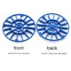 Blue Paddle Wheel for DIY Amphibious Models, 100mm Diameter, Dual-Use as Car Wheel & Paddle view 3