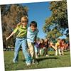 MAGICLULU Colors Elastic Tie Rope Legged Race Game and Elastic Material Easy to Use Hook Closure for Outdoor Events and Team Building Activities view 2