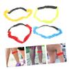 MAGICLULU Colors Elastic Tie Rope Legged Race Game and Elastic Material Easy to Use Hook Closure for Outdoor Events and Team Building Activities view 4