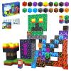 160PCS Magnetic Blocks, Magnet Building Cube, Build 3D Volcano Adventure Set, Montessori Sensory Toys for Kids Ages 3+, Preschool STEM Educational Toys, Christmas Birthday Gifts for Boys & Girls view 1