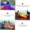 Kisangel 1pc Rainbow Parachute Toy for Boys and Girls Coordination Training Plaything for Physical Activity and Family Fun Material for Outdoor and Indoor Use view 2