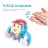 Kisangel 1pc Electric Tumbling Toy Cartoon Dance and Sing Interactive Toy for Early Education and Crawling Fun and Toddlers view 4