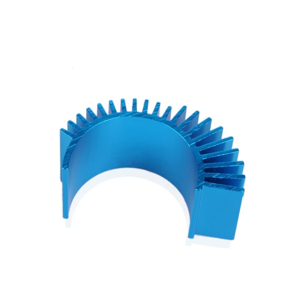 Vaguelly 540 550 Aluminum Motor Heatsink for Rc Cars and Trucks Durable Blue Cooling for and Modified Motors for Electric Powered Boats