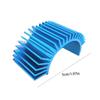 Vaguelly 540 550 Aluminum Motor Heatsink for Rc Cars and Trucks Durable Blue Cooling for and Modified Motors for Electric Powered Boats view 2