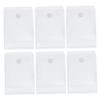 Abaodam 6pcs Transparent Doll Display Case Action Figures Storage Holder for Collectibles for Toy Organization and Design for Easy Viewing view 1