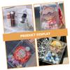 Abaodam 6pcs Transparent Doll Display Case Action Figures Storage Holder for Collectibles for Toy Organization and Design for Easy Viewing view 3