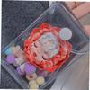 Abaodam 6pcs Transparent Doll Display Case Action Figures Storage Holder for Collectibles for Toy Organization and Design for Easy Viewing view 4
