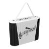 Karaoke Microphone Speaker Portable Colorful All in One for Kids Karaoke Home Use (White Double Mic) view 1