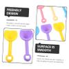 HANABASS 8pcs Beach Sand Play Lightweight Digging for Shovels Rakes for Fun The Sand for Beach Party Playtime Activities Random Color view 4