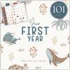 Baby's First Year Memory & 1st Year Calendar with 100 Stickers | Baby's First Year Calendar With Stickers & 1st Year Calendars, Baby Tracker view 1