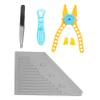 ibasenice Versatile Building Brick Removal Tools Set Pliers Lifter Puller Ruler for Model Assembly Robust Easy to Carry view 1