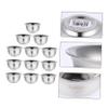 Kisangel Healthy Stainless Steel Shatterproof Bowl for Boys and Girls and Toddlers Insulated Lightweight Design for Meals at view 2