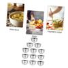 Kisangel Healthy Stainless Steel Shatterproof Bowl for Boys and Girls and Toddlers Insulated Lightweight Design for Meals at view 3