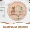 Abaodam Wooden Dice Tray for Game Board Game Trays Family Gathering Dice Playset view 4