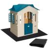 XGKHOM Outdoor Playhouse Mat, 59x79 Inches Extra Large Outdoor Playhouse Activity Rug, Non Slip Backing Portable Washable Home Floor Game House Play Mat for Kids Garden Patio view 1