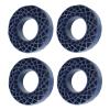 4Pcs 1.9in RC Car Tire Silicone Insert, 1/10 Crawler Car Wheel Insert with Enhanced Grip Elastic Stability, Convenient Installation, Durable Silicone Material (Dark Blue) view 3
