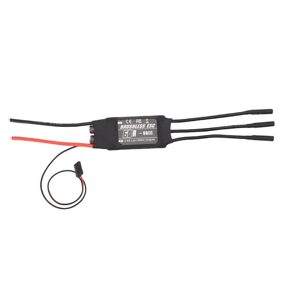 60A Brushless ESC Premium Quality Speed Controller 3-6S LiPo RC Aircraft Multi Rotors