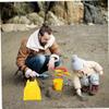 HOUDERCO 6pcs Plastic Play Buckets for Boy Girl Garden Tool Storage for and Creative Play Lightweight and Easy to Carry view 2