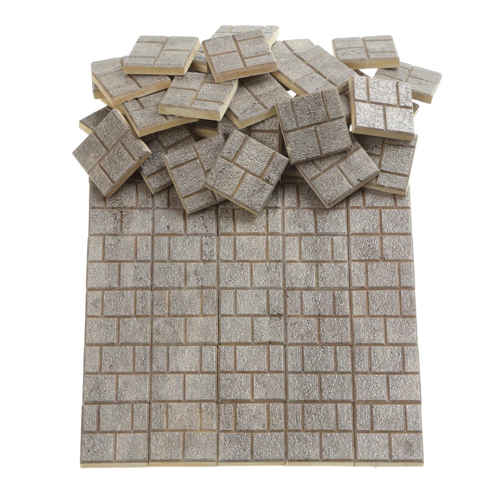 Dollhouse Flooring, Miniature Pavement Bricks, 1/12 Scale Accessories, Mini Bricks for Landscaping, REDUCIO!