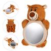 Kisangel Bear Shape Back Seat Observation Mirror Safety Seat Rear View Mirror for Infants Shatterproof Wide Angle View for Newborns view 2