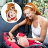 Kisangel Bear Shape Back Seat Observation Mirror Safety Seat Rear View Mirror for Infants Shatterproof Wide Angle View for Newborns view 3