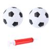 BESPORTBLE 1 Set Soccer Ball Educational Mini Football for Indoor Outdoor Play Diameter Includes White Balls Red Inflator Fun Exercise Learning Activity view 1