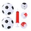 BESPORTBLE 1 Set Soccer Ball Educational Mini Football for Indoor Outdoor Play Diameter Includes White Balls Red Inflator Fun Exercise Learning Activity view 2