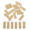DECHOUS 20pcs Plastic Track Connectors for Train Railway Fasteners Imaginative Play and Family Interaction Compatible Major Brands view 1