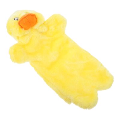 BESPORTBLE Interactive Cartoon Plush Duck Hand Puppet Soft Animal for Storytelling Motor Skills Development Imagination Building Present