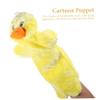 BESPORTBLE Interactive Cartoon Plush Duck Hand Puppet Soft Animal for Storytelling Motor Skills Development Imagination Building Present view 4