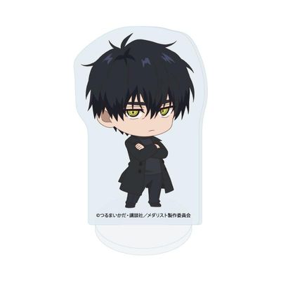A3 TV Anime Medalist 04 Yataka Jun [Official Illustration] Acrylic Petit Stand