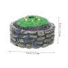 10pcs Tree Bases for Diorama Landscaping Micro Landscape Tree Base Christmas Scene Accessories Miniature Parterre Prop view 2