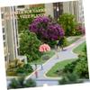 10pcs Tree Bases for Diorama Landscaping Micro Landscape Tree Base Christmas Scene Accessories Miniature Parterre Prop view 3
