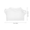 Garneck White T-Shirt for Stuffed Plush Bears Sublimation Blank Clothing for Plush Toys Easy to Clean Fun Heat Transfer Project for Bear view 2